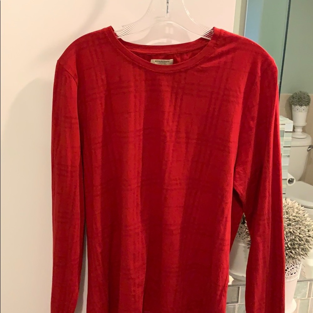 Burberry Men’s slim fit long sleeve shirt